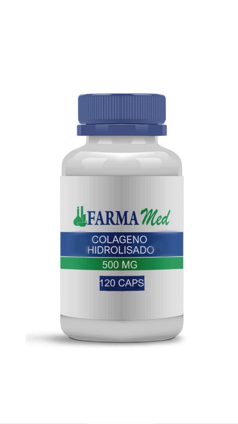 Colágeno Hidrolisado 500mg – 120 cps