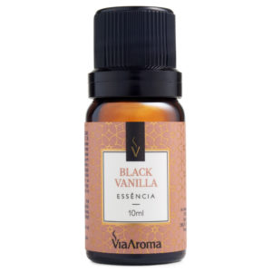 Essência Black Vanilla 10ml Via Aroma
