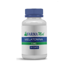 Melatonina 5mg - 30 cápsula.