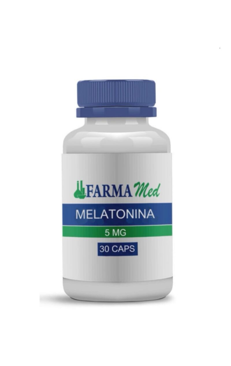 Melatonina 5mg - 30 cápsula.