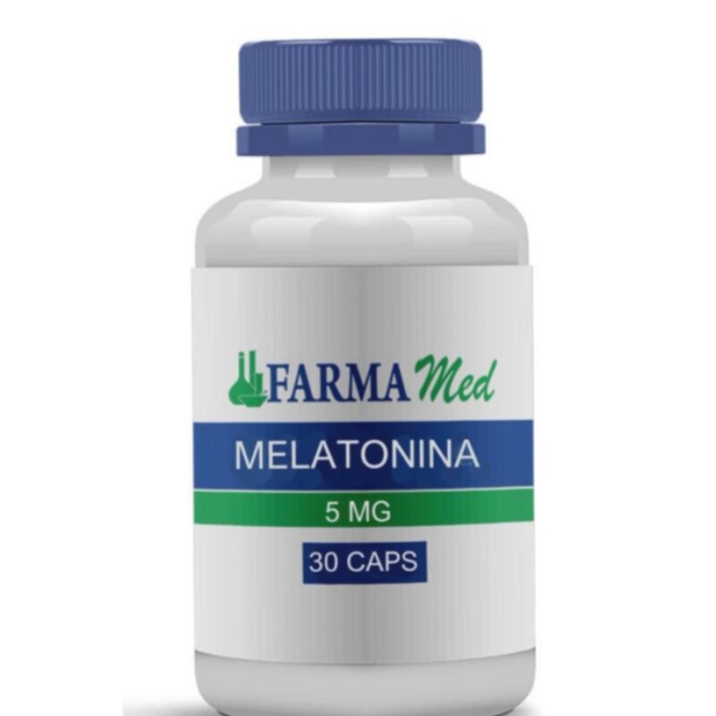 Melatonina 5mg - 30 cápsula.