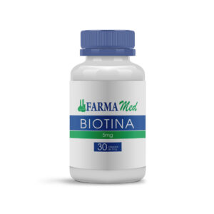 Biotina 5mg - 30 cápsulas