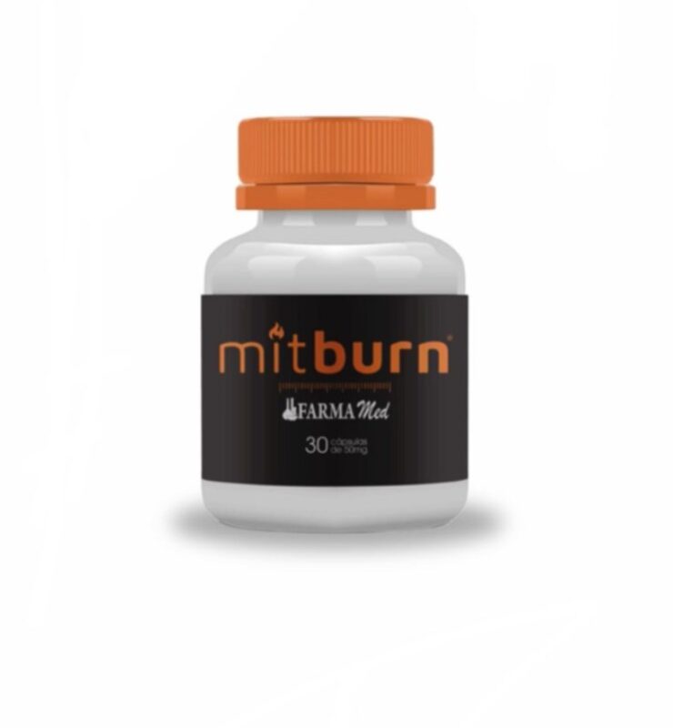 Mitburn 50mg - 30 cápsulas
