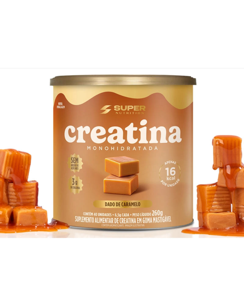 Creatina Dado de Caramelo – Super Nutrition - Imagem 2
