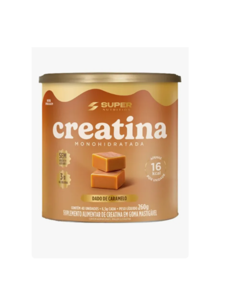 Creatina Dado de Caramelo – Super Nutrition