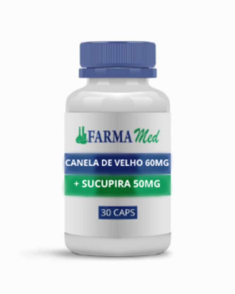Canela de velho + Sucupira - 30caps
