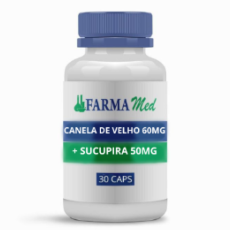 Canela de velho + Sucupira - 30caps