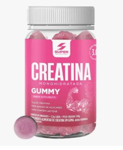 Creatina Gummy Sabor Tutti Grutti