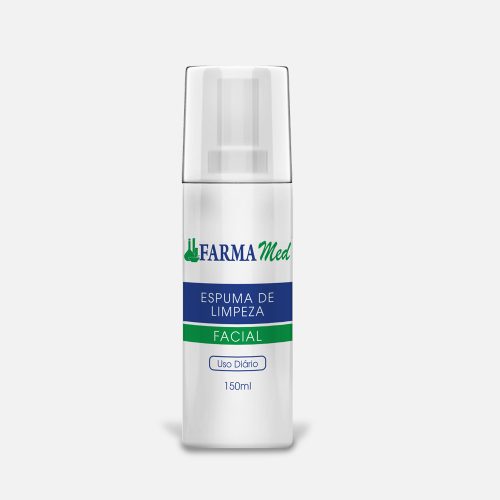 Espuma de limpeza facial